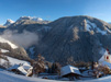 Afers e il suo paesaggio innevato, nelle Dolomiti