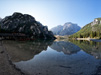 Vista spettacolare del Lago di Braies, in Alta Pusteria