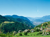 Vista su Bolzano dall'Altopiano del Renon