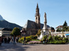 Piazza Walther e vista del Duomo di Bolzano