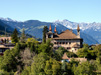 Vista di Castel Fahlburg, nei pressi di Prissiano