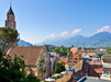 Vista sulla città di Merano