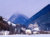 Vista di Castel Tures, in Alto Adige