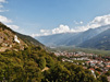 Vista panoramica su Silandro, in Val Venosta